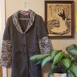Gray Tiziana Cervasio Coat